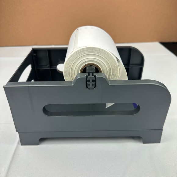Rollo External Label Holder w/ Partial Roll 4x6 Thermal Shipping Labels - Picture 2 of 6